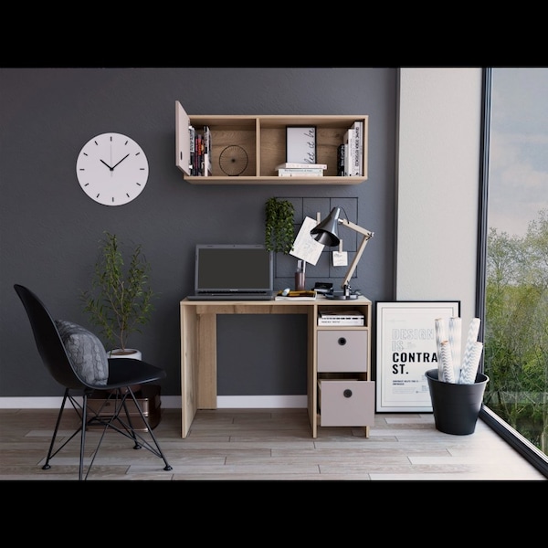 Tuhome 19.6 / 12.6 in. D X 28.9 / 13.4 in. H, 39.3 / 39.3 in. W X Laminate, Multi-color CDT5967 - main